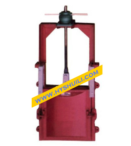 機(jī)閘一體式鑄鐵鑲銅閘門(mén)