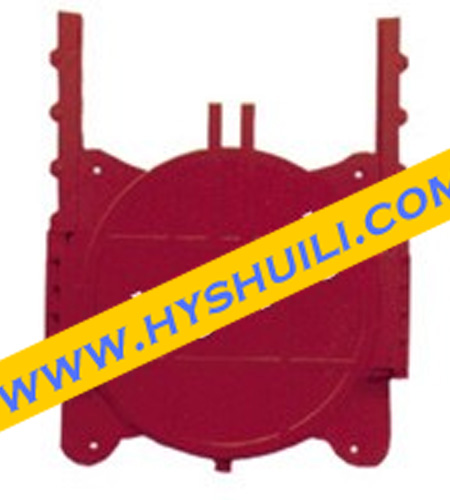 鑄鐵鑲銅圓閘門