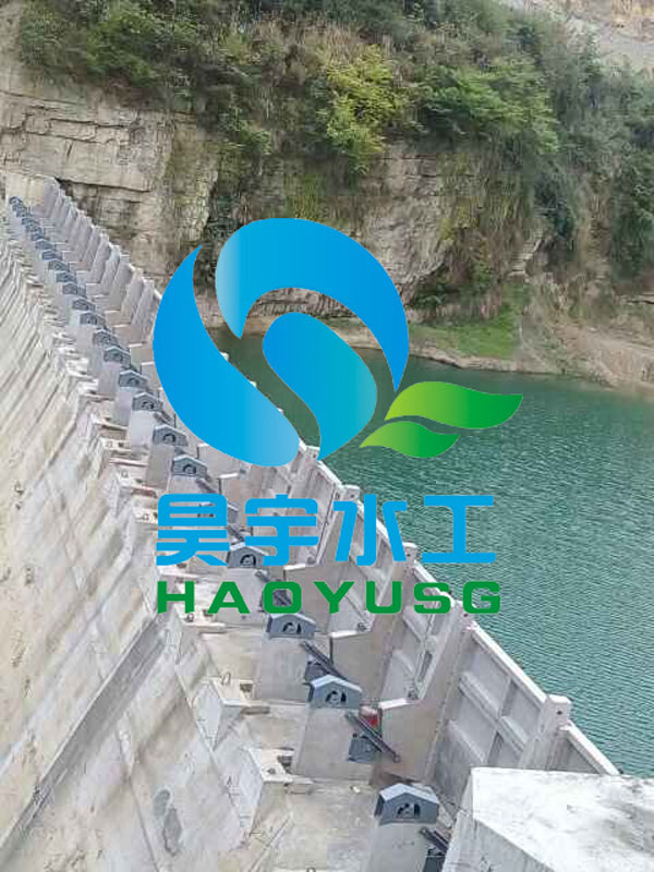 水泥自動翻板壩